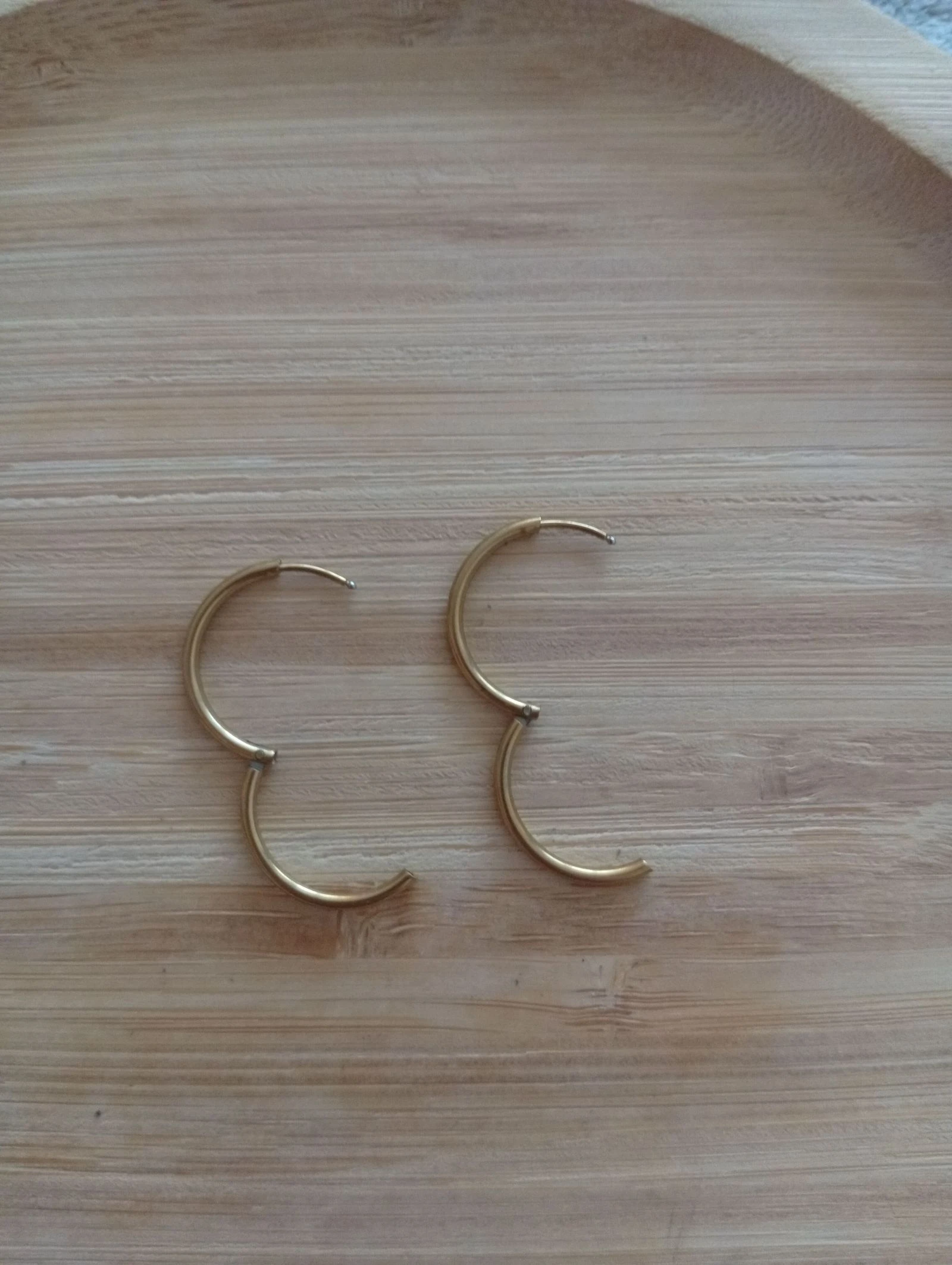 Pendientes de acero inoxidable – photo 2